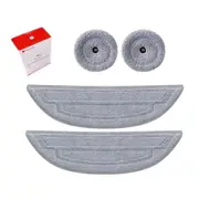 3X Vibrarise & Edgewise Mop Cloths For Roborock S8 MaxV Ultra & S8 Max Ultra Robots