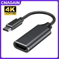 在飛比找蝦皮購物優惠-Usb C 轉 HDMI 適配器電纜 4K 60Hz Thu