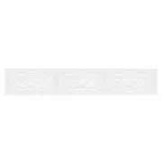 XCALIBER - Seat clamp WHITE decal - Old school bmx