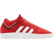 Size 10.0 Adidas Skateboarding Tyshawn Scarlet Red / White Skate Shoes