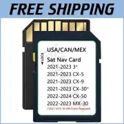 Seamless Navigation Experience: 32GB SD Card for Mazda 2021-2024 Optimum