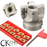 BAP400R 50-22 4Flute 50mm CNC Indexable Face Milling Cutter Shell+10Pcs APMT1604