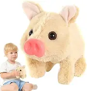 Electric Plush Toys,Soft Toy Companion Animal | Soft Skin-Friendly Robot with Smart Voice Control for Easter Baby Kids Girls Boys Adults