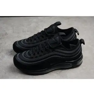 現貨正品NIKE AIR MAX 97 ULTRA '17 SE 全黑 慢跑 麂皮 男鞋 924452-001