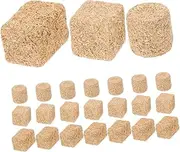 24Pcs Miniature Hay Bales Realistic Farm Haystack Models for DIY Crafting Small Faux Hay Garden Centerpieces for Home Decor Model Building
