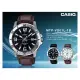 CASIO 手錶專賣店 國隆 MTP-VD01L-1B CASIO 指針錶 皮革錶帶 礦物玻璃 防水50米 日期顯示