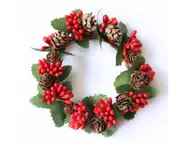 C141 Christmas Decoration Garland Pine Cone Decoration Pine Cone Garland Window Decoration Christmas Tree Pendant