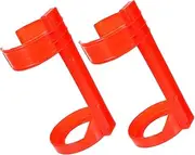 iplusmile Fire Extinguisher Mounting Bracket Wall Mount Kit for 2pcs Fire Extinguisher Holder for Emergency Preparedness