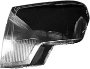 Car Headlight Cover Shell Glass Replace The Original Lampshades Headlamp Lens Compatible for Raptor F-150 2009-2014 Lampshade Replacement Parts(1pcs Left Side)
