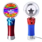 Flashing Round Ball Wand Sticks Light Up Spinning Ball Party Photo Props