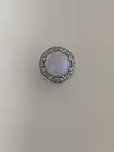 AUTHENTIC PANDORA SPARKLING OPALESCENT PINK CHARM #791725NOP