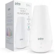 3-in-1 Cool Mist Humidifier, Essential Oil Diffuser & Mood Light - 2L Tank