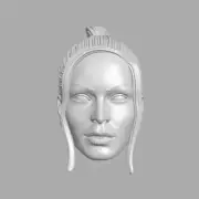 Megan Fox v1 custom head for Marvel Legends & other action figure
