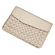 15 Inch Hand Woven Notebook Liner Bag For Computers Golden Laptop Cases & Bags