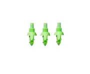 3 Pcs Creative Lemon Juice Sprayer, Green Citrus Sprayer Set, Lime Juicer Extractor for Vegetables, Salads, Seafood and Cooking Fashionable Kitchen