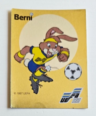 UEFA EURO 92 - Berni #2 - Mascot - Panini