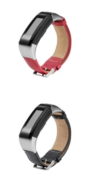 【現貨】ANCASE 2件組合 Garmin Vivosmart HR 錶帶 真皮錶帶