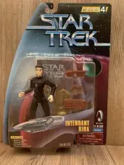 Playmates Star Trek Intendant Kira Action Figure Warp Factor Series 4 1998 NOS