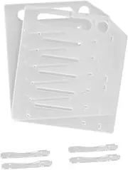 HOMOCONO Transparent Hard Disk Rack for Drives DIY Hard Disk Storage Solution Durable Hard Disk Accessories for Organizing HDDs and