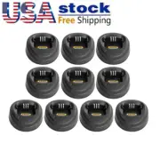 10x Charger Base For CP140 CP040 CP180 CP200 CP200D PR400 DP1400 DEP450 radio