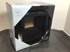 Square Floating Black Wood Nesting Cubes Wall Unit Set of 2qty New In The Box