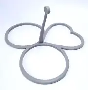 Pancake Maker - For Pancake Mix, Blinis, Fried Eggs, Burger, Potato with 3 holes