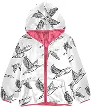 [Caihoyu] Boys Winter Coats Sherpa Lined Girls Zip Up Hoodie Toddler Boy Zip Up Jacket