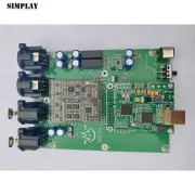 USB Sound Card ES9822 ADC + ES9018 DAC 2-Channel Acquisition Card