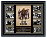 LYNYRD SKYNYRD ORIGINAL LINE UP SIGNED POSTER LIMITED EDITION FRAMED MEMORABILIA