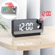 Smart Alarm Clock Digital Projector LCD Display Temperature Time Projection༄