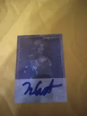 Fathom Autograph Card Talent Caldwell
