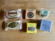 L’OCCITANE $72 Value 6 Bar Soap & Bath Tablet Verbena Almond Cedrat Shea