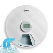 Brioche Automatic Wet Food Feeder for Pets - True 6-Meal Cordless Fresh Can D...