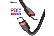 Baseus 1M USB Type C to USB C Cable QC3.0 60W PD Fast Charging Charger Type C to Type C Data Sync Cable Cord