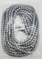 Alex Tech 25ft Easy Wrap Cable Sleeve Spiral Cable Wrap 3/8" 1/2" 1/4"