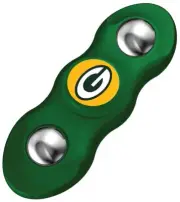 Aminco NFL Licensed Green Bay Packers 2-Prong Fidget Spinner