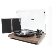 mbeat MB-PT-28 HIFI Vinyl Turntable Record Player with Bookshelf Speakers, Bluetooth
