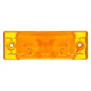 TRUCK-LITE 21001Y ,Incandescent,Yellow Rectangular,Marker Clearance light