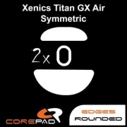 Corepad Skatez Xenics Titan GX Air Symmetric Replacement Mouse Feet PTFE Teflon