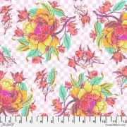 Tula Pink - Untamed - Peony for Your Thoughts fabric in Lunar