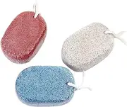 Circular Double-sided Pumice Stone Foot Scraper 2pcs Callus Remover Dead Skin Remover Foot File Callus Remove Pumice Cleaning Random Color