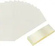 uxcell 200Pcs Shrink Bands, 66 * 25mm PVC Clear Perforated Shrink Bands, Heat Shrink Wrap Bands for Bottles, Jars Seal for Dropper Bottle, Test Tube Bottles