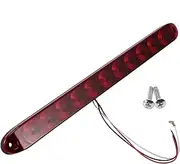 MOUNAY 1Pcs Red 15 Inch 11 Led Light Bar Stop Turn Tail 3Rd Brake Light Truck Trailer Identification Id Bar Waterproof