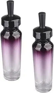 2pcs Essential Oil Bottles Airtight Perfume Dispenser Small Glass Droppers for Beauty Products
