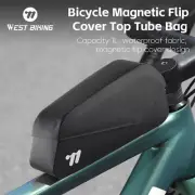 WEST BIKING Bicycle Triangle Bag Bike Frame Bag Waterproof Cycling Magnetic Bag