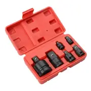 1X(6PCS Reducer & Sleeve Adapter Socket Wrench 1/4 1/2 3/8 3/4 Drive Air8862