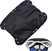 Winter Stroller Gloves, Stroller Handlebars Fleece Gloves, Sheepskin Gloves for Buggies, Winter Pushchair Hand Muff for Prams, Buggies, Toddler Carriages