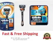 5 Gillette Fusion Proglide Proshield Chill Flexball Razor Blade Cartridge Shaver