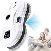 Window Vacuum Cleaner Glass Cleaning Robotic Electric Window Cleaning Machine Automatic Glass Vacuum Cleaner with Water Sprayer and Remote Control One-Button Glass Tile Wall Cleaning Tool