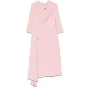 [Isabel Sanchis] Isabel Sanchis Gathered Maxi Dress 48 IT PINK